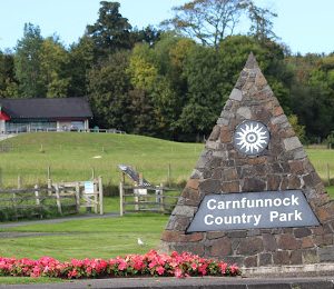 Carnfunnock Country Park parque para turismo na Irlanda do Norte Reino Unido