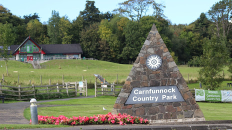 Carnfunnock Country Park parque para turismo na Irlanda do Norte Reino Unido