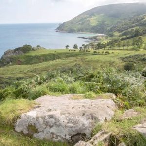 National Trust - Murlough National Nature Reserve uma reserva natural na costa da Irlanda do Norte Reino Unido