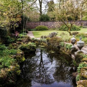 National Trust - Rowallane Garden Jardim na Irlanda do Norte Reino Unido